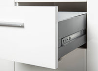 Madia Dlangasqu, Credenza 4 Cassetti, 94x86x40h cm Bianco