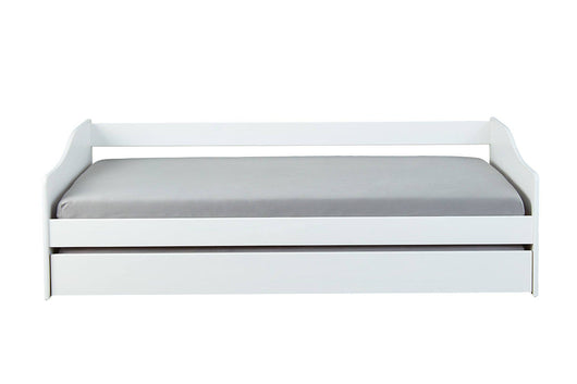 Dbecki, Letto Singolo Contenitore, Bianco