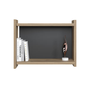 Libreria pensile da 0, cm 45 x 51 x 35, colore quercia e antracite