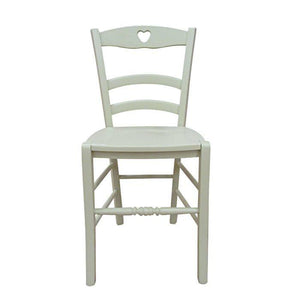 Sedia 0, Sedia classica in legno color Sabbia, Ideale per sala da pranzo, cucina o salotto, Made in Italy, Cm 45x47h88, con fondello in Legno