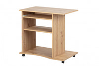 Mini Ddrexle, color quercia, con ruote, 80x50x75 cm