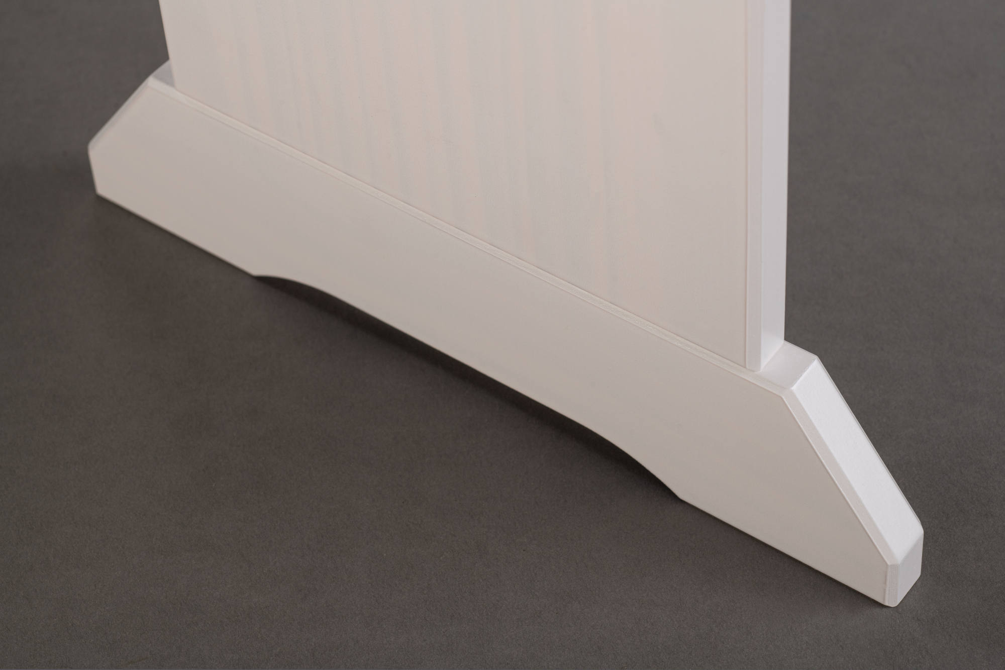 Panca in pino massello verniciato Dmalon, con top marrone, 110x37x45 cm