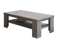 Tavolino da salotto 0, Tavolino da caffÃ¨ moderno, Tavolo basso da soggiorno, mobile portariviste, Cm 110x55h41, Quercia