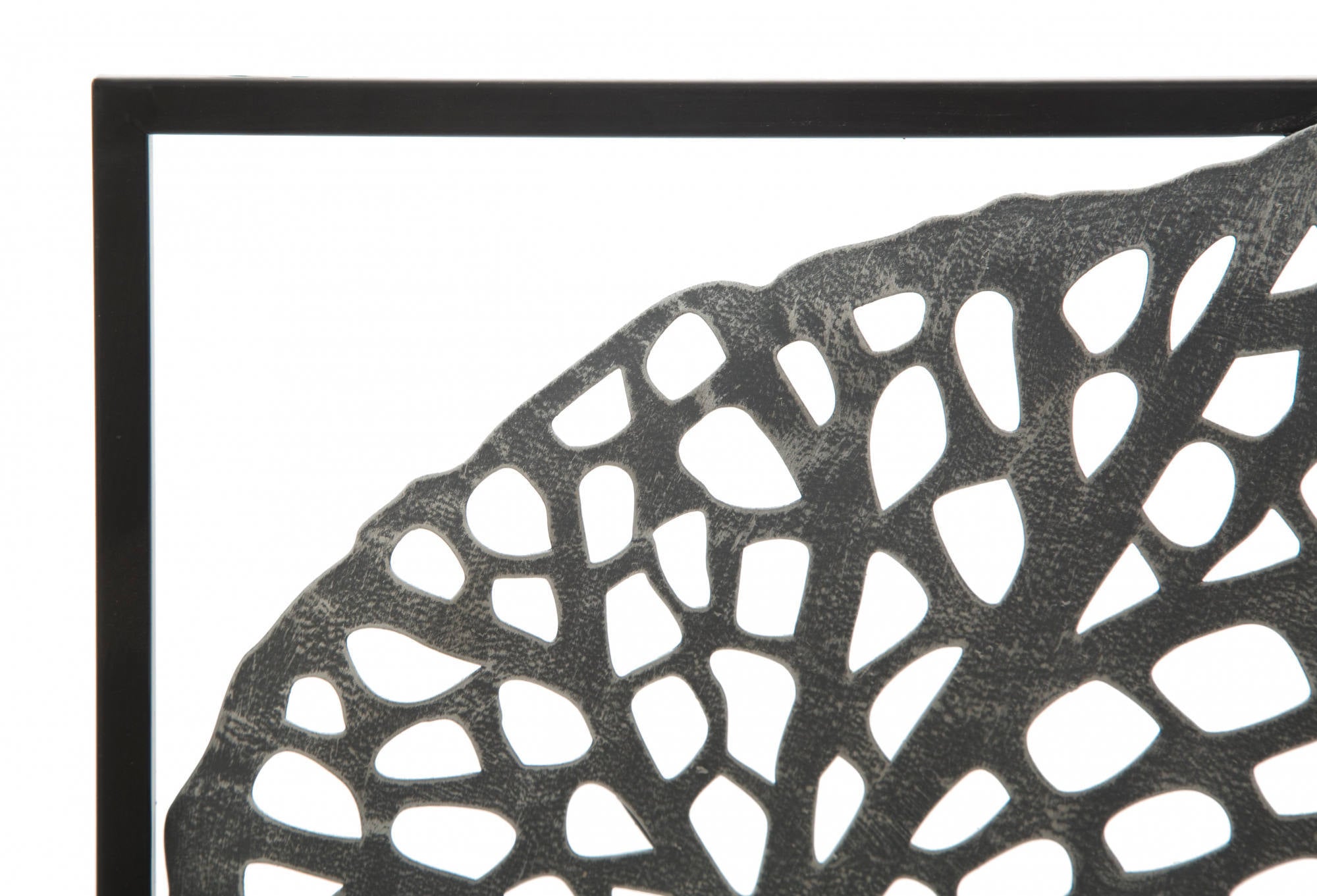 Decorazione da parete, Ferro, Con fantasia floreale, Misure: 31 x 3 x 90 cm