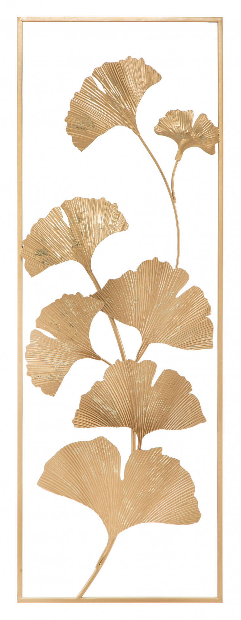 Decorazione da parete, Ferro, Con fantasia floreale, Misure: 31 x 4 x 90 cm