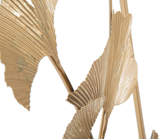 Decorazione da parete, Ferro, Con fantasia floreale, Misure: 31 x 4 x 90 cm