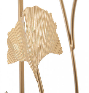 Decorazione da parete, Ferro, Con fantasia floreale, Misure: 31 x 4 x 90 cm