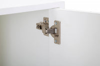 Porta TV, Legno Di Pino e Mdf E Ferro, Colore Bianco, Misure: 140 x 50 x 55 cm