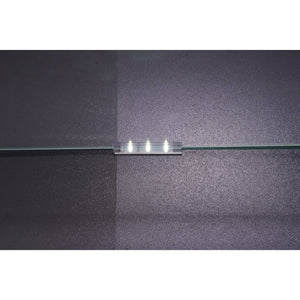 Parete attrezzata 0, Mobile porta TV moderno con Ante e ripiani, Set salotto completo con pensili effetto marmo, Cm 240x50xh196, Bianco e Antracite