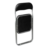 Sedia Antenore, colore nero, Misure 43 x 47 x 78 cm