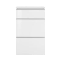 Scarpiera Alejandra, Made in Italy, a 2 ante e 1 anta a ribalta, Mobile Portascarpe da ingresso, cm 60x27h108, Bianco lucido