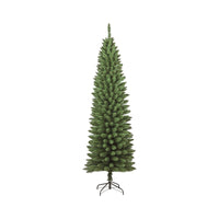 Albero di Natale Portobello, Albero artificiale extra folto, Albero effetto reale in PVC, 198 rami, Altezza cm 120