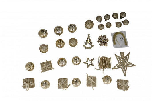 Decorazione da Natale, oro