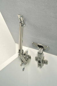 Baule Ayusnay, Capiente box contenitore multiuso, Cassapanca moderna, Made in Italy, Cm 90x45h45, Bianco e Cemento