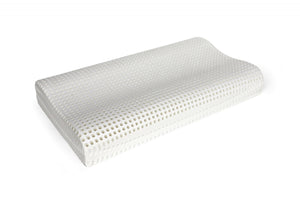 Talamo Italia Cuscino per Origano, 100% Made in Itala, Guanciale sfoderabile Ortocervicale, in Memory Foam forato, Anallergico e Traspirante, 70x41xh11,5 cm.