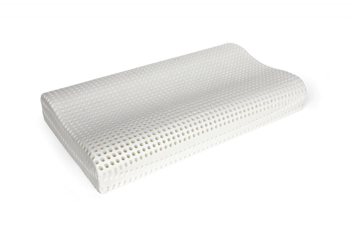 Talamo Italia Cuscino per Origano, 100% Made in Itala, Guanciale sfoderabile Ortocervicale, in Memory Foam forato, Anallergico e Traspirante, 70x41xh11,5 cm.