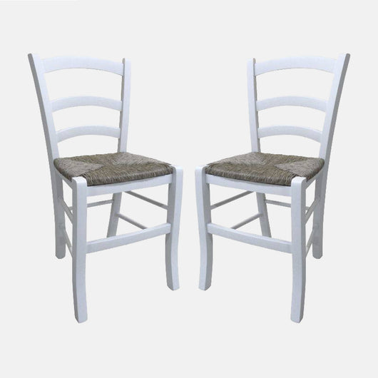 Catone, Sedia 2 Sedie, Bianco