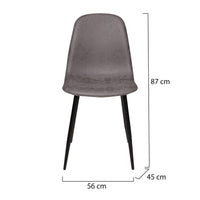 Cerda, Sedia 2 Sedie, Grigio