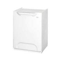 Cassetto portatutto in Dorothy, Cassettone componibile multiuso, Box contenitore, 100% Made in Italy, cm 34x29h47, colore Grigio chiaro