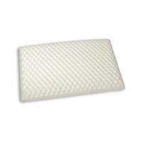Talamo Italia cuscino per Ruta, 100% Made in Italy, Guanciale in Memory Foam massaggiante, Anallergico e Traspirante, 73x43xh14 cm