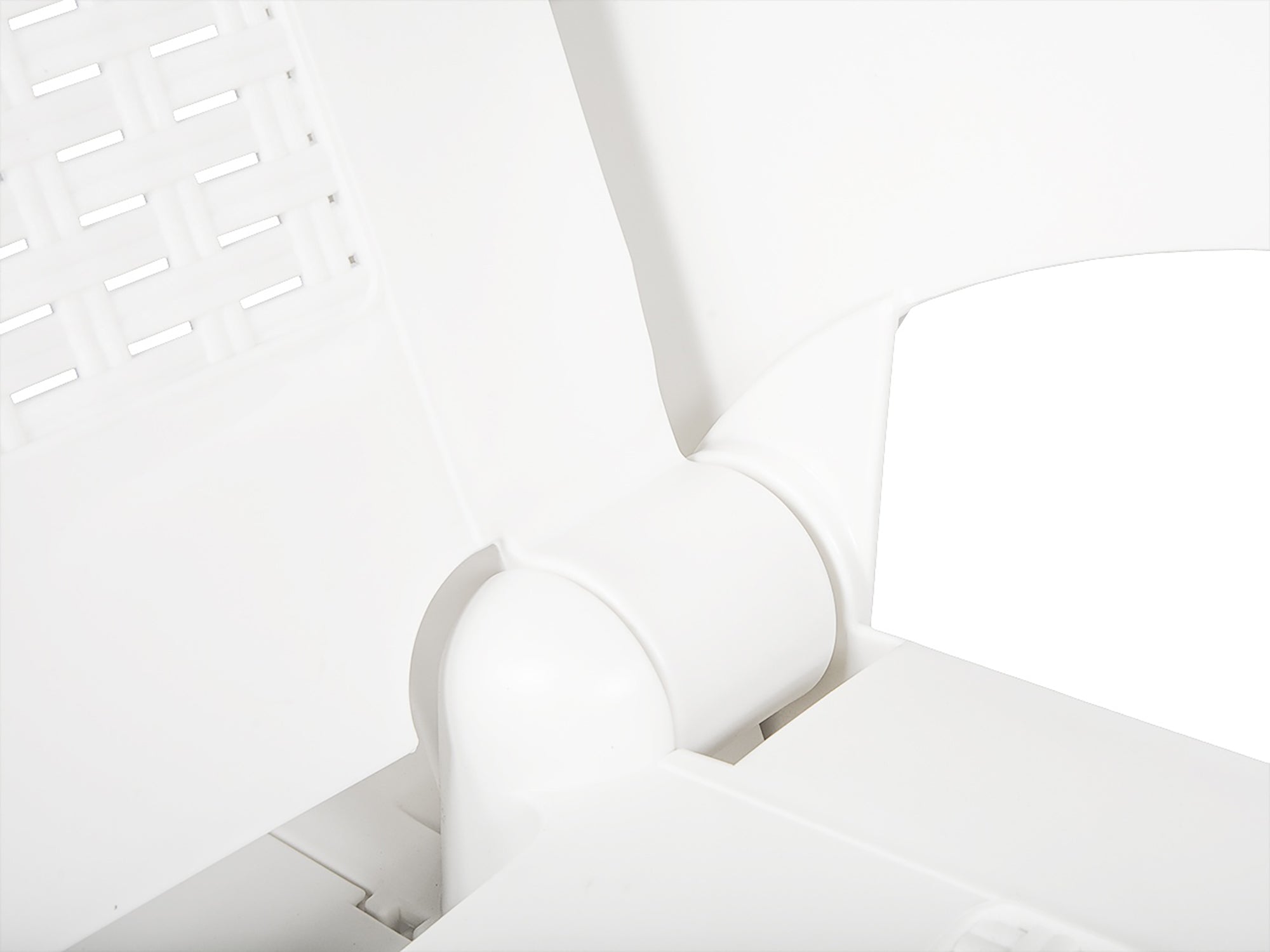 Lettino prendisole Abbie, Sdraio da giardino regolabile con braccioli, Lettino da esterno, 100% Made in Italy, Cm 190x46h70, Bianco