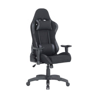 Sedia da gaming Mindy, Poltrona da gaming adulto, Sedia da scrivania, 57x72h124/134 cm, Nero