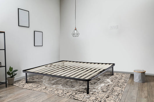 Rete letto matrimoniale Pesci, Rete ortopedica a doghe, 100% Made in Italy, Cm 160x190h30, Antracite