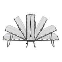 Letto pieghevole Tellus, Brandina con rete 12 doghe, Materasso incluso, Lettino salvaspazio, 100% Made in Italy, 80x190h37 cm, Custodia protettiva su richiesta