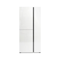 Scarpiera Arthus, Mobile portascarpe, Armadio da ingresso multiuso, Mobiletto per calzature, Made in Italy, 91x33h196 cm, Bianco lucido e Antracite