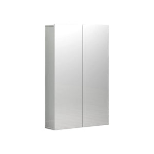 Armadio multiuso 2 ante Unicorno, Mobile multifunzionale, Mobiletto scarpiera, Guardaroba porta scarpe, Made in Italy, 70x19h115 cm, Bianco lucido