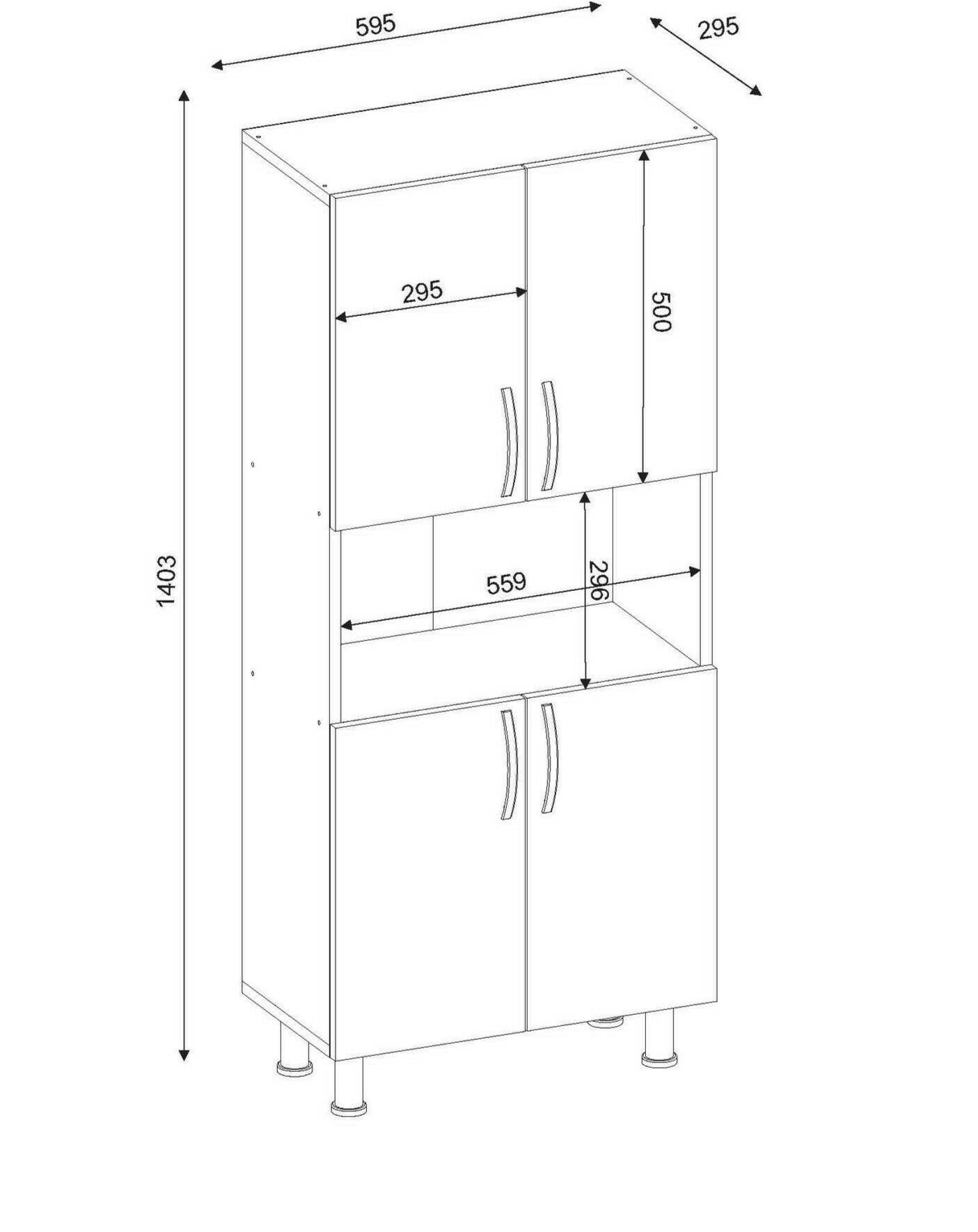 Armadio multiuso grande Tchoo, Mobile multifunzionale, Mobiletto scarpiera, Guardaroba porta scarpe, 60x30h140 cm, Bianco