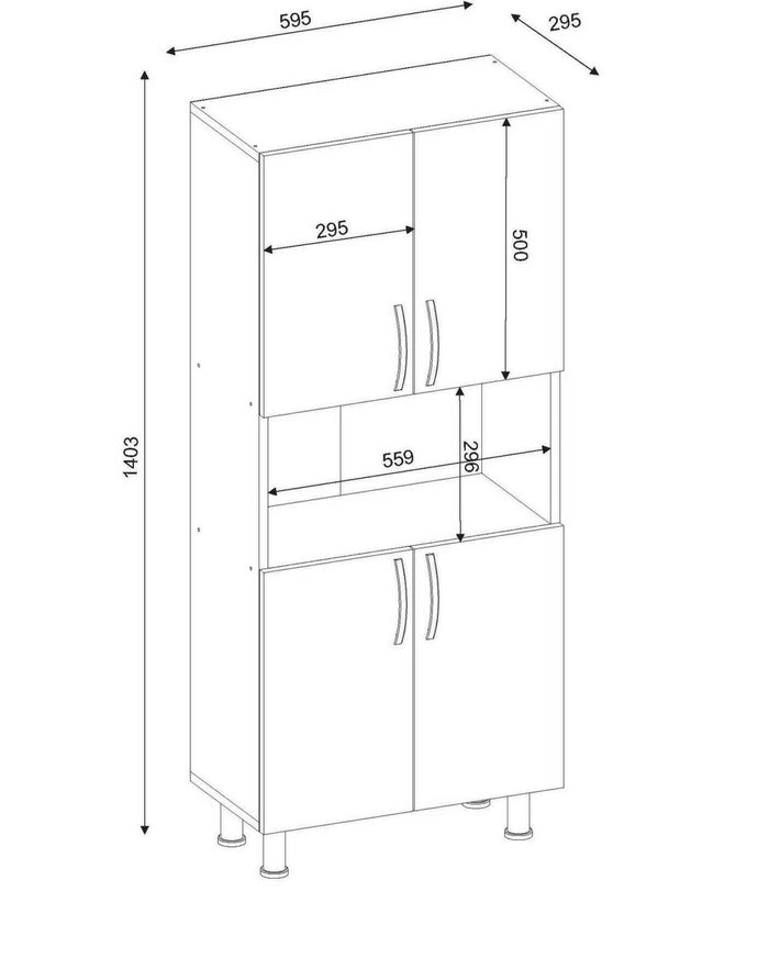 Armadio multiuso grande Tchoo, Mobile multifunzionale, Mobiletto scarpiera, Guardaroba porta scarpe, 60x30h140 cm, Bianco