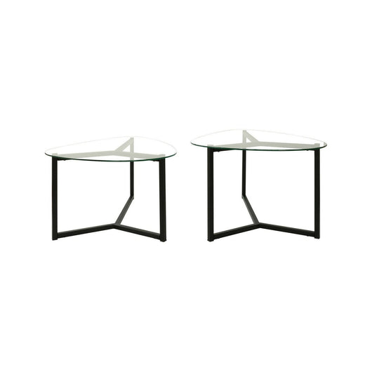 Tavolino da salotto Flora, Tavolo basso da caffè, Portariviste per divano, Ripiano da soggiorno, 82x58h40 cm, Nero