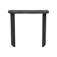 Consolle Benigna, Tavolo multiuso, Mobiletto d'appoggio, Scrivania da corridoio, 100x30h90 cm, Antracite