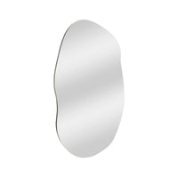 Specchio Apache, Specchiera, Articolo d'arredo a muro, Decorazione con specchio, 52x2h89 cm, Nero