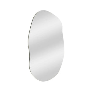 Specchio Apache, Specchiera, Articolo d'arredo a muro, Decorazione con specchio, 52x2h89 cm, Nero