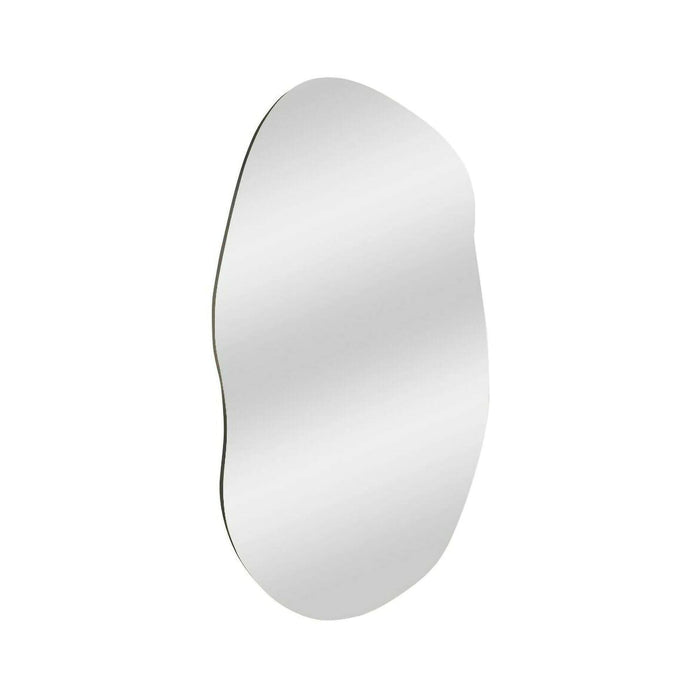 Specchio Apache, Specchiera, Articolo d'arredo a muro, Decorazione con specchio, 52x2h89 cm, Nero