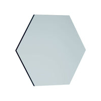 Specchio Kongrey, Specchiera, Articolo d'arredo a muro, Decorazione con specchio, 70x2h60 cm, Nero