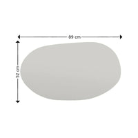 Specchio Nerina, Specchiera, Articolo d'arredo a muro, Decorazione con specchio, 52x2h89 cm, Nero