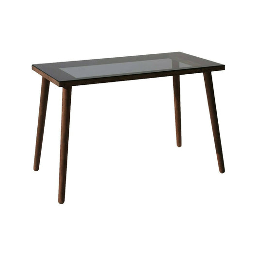 Scrivania Melita, Scrittoio multiuso, Tavolo per ufficio porta PC, Piano di lavoro, 110x60h73 cm, Noce