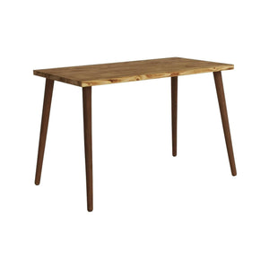 Scrivania Melita, Scrittoio multiuso, Tavolo per ufficio porta PC, Piano di lavoro, 110x60h73 cm, Quercia