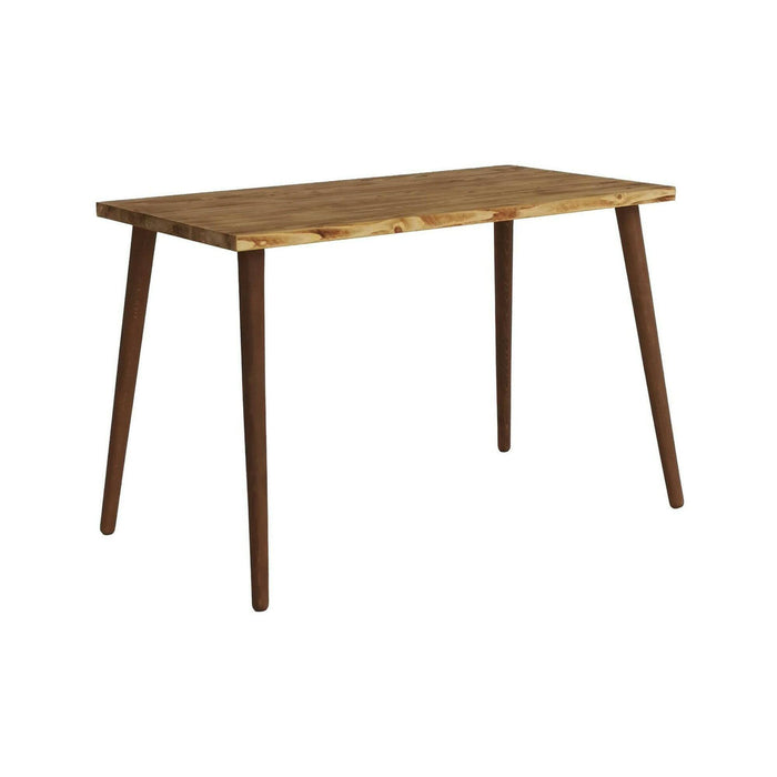 Scrivania Melita, Scrittoio multiuso, Tavolo per ufficio porta PC, Piano di lavoro, 110x60h73 cm, Quercia