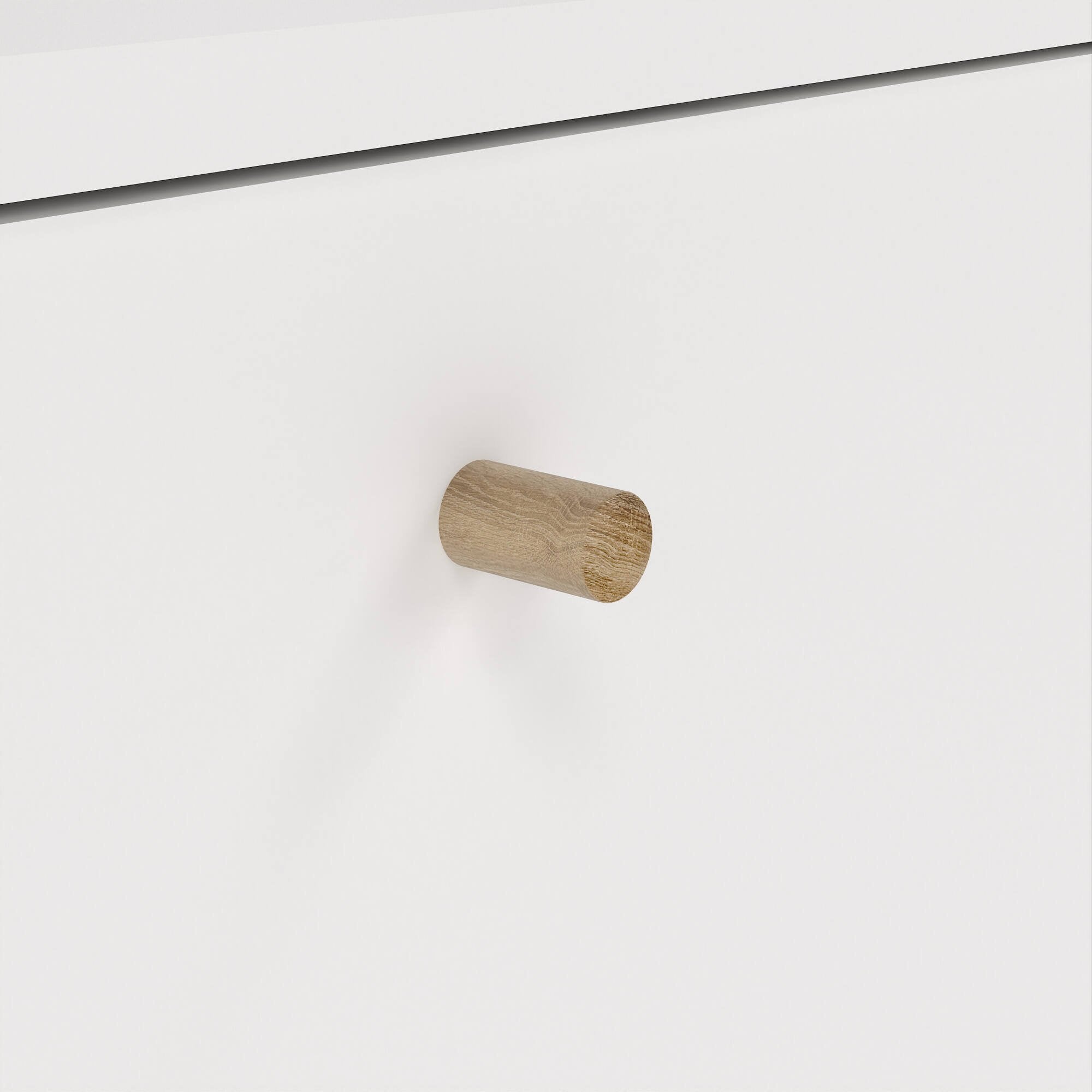 Scarpiera Fung, Mobile portascarpe, Armadio da ingresso multiuso, Mobiletto per calzature, 70x24 h139 cm, Bianco