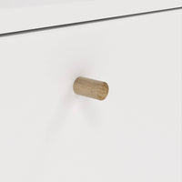 Scarpiera Fung, Mobile portascarpe, Armadio da ingresso multiuso, Mobiletto per calzature, 70x24 h139 cm, Bianco