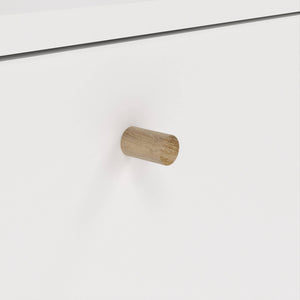 Scarpiera Fung, Mobile portascarpe, Armadio da ingresso multiuso, Mobiletto per calzature, 70x24 h139 cm, Bianco