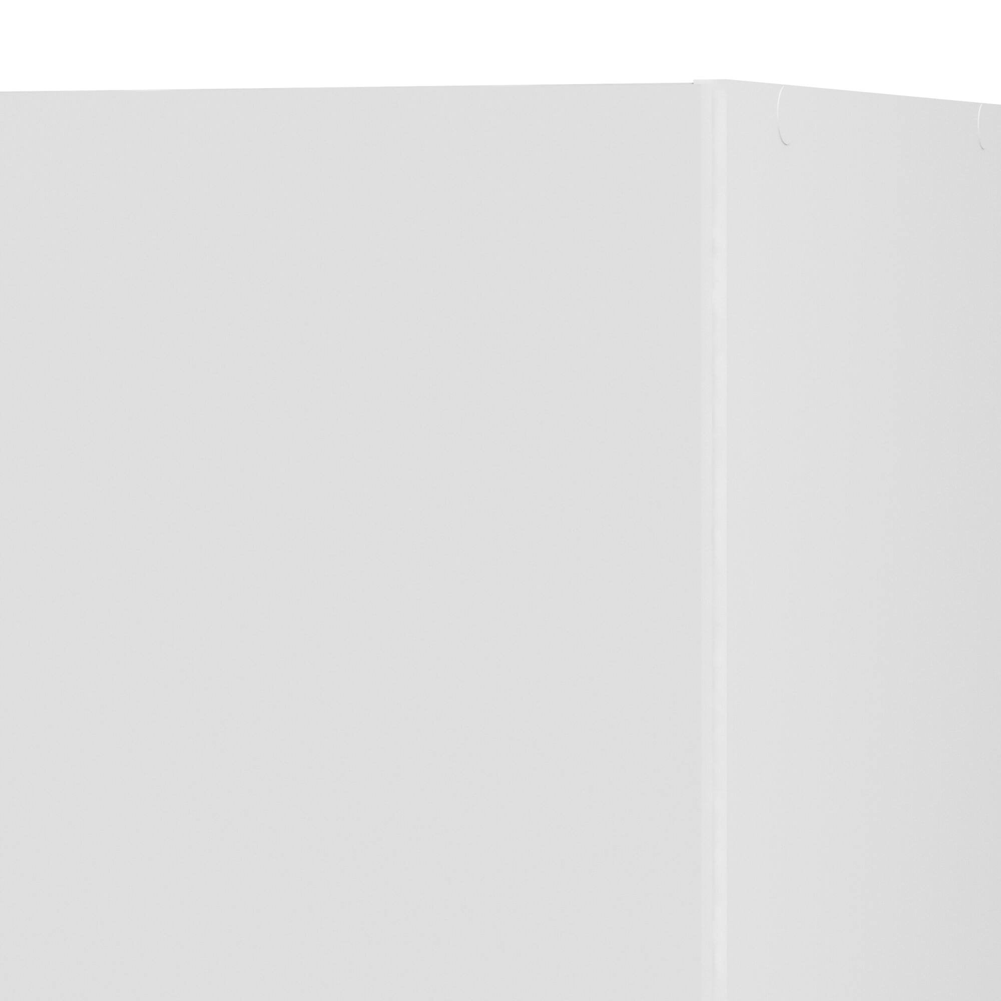 Guardaroba 2 ante Danny, Mobile camera da letto, Cabina armadio portabiti, Armadio appendiabiti, 78x50 h175 cm, Bianco