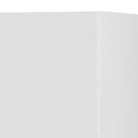 Guardaroba 2 ante Danny, Mobile camera da letto, Cabina armadio portabiti, Armadio appendiabiti, 78x50 h175 cm, Bianco