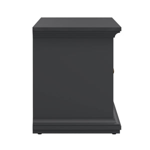 Mobile porta TV Ziba, Credenza da soggiorno, Armadio basso per TV, Base parete attrezzata, 149x42 h51 cm, Grigio