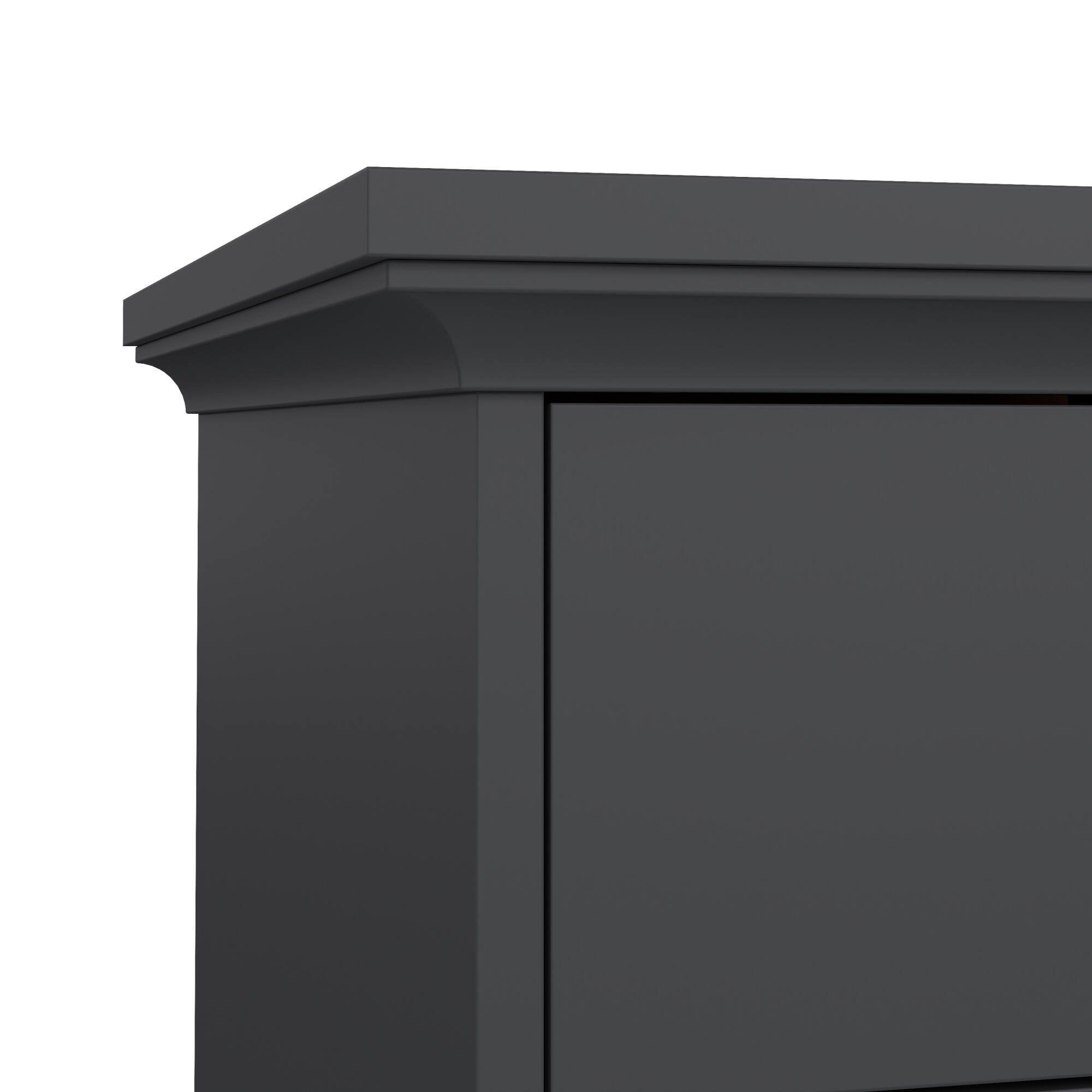 Scrivania Agia, Scrittoio multiuso, Tavolo per ufficio porta PC, Piano di lavoro, 130x62 h74 cm, Grigio