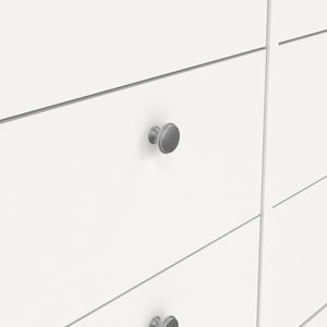 Credenza Kovsova, Buffet da soggiorno, Madia da salotto, Dispensa da cucina, 160x38 h80 cm, Bianco